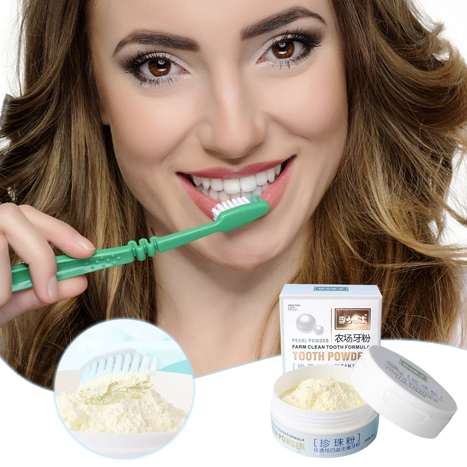 Pearl Probiotic Tooth Powder Has A Refreshing Taste, Brightening