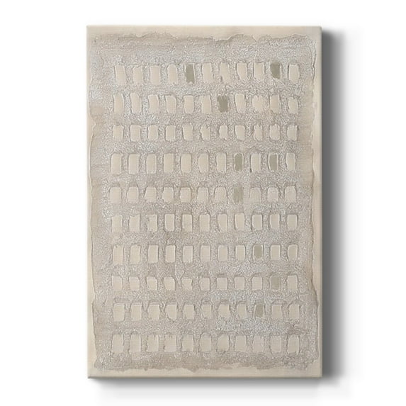 Pearl Punch Card II Premium Gallery Wrapped Canvas - Ready to Hang