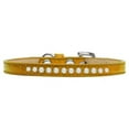 thumbnail image 1 of Pearl Puppy Ice Cream Collar, Gold - Size 12, 1 of 1