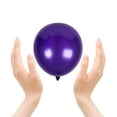 thumbnail image 1 of Pearl Purple Balloons - 5 Inch Latex Balloons 25 Pack, 1 of 1