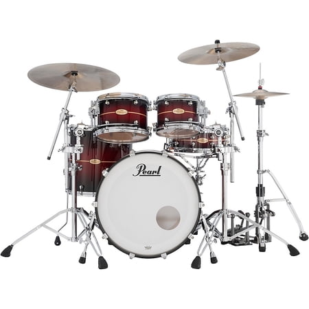 Pearl Reference One 4-Piece Shell Pack Natural Banded Redburst