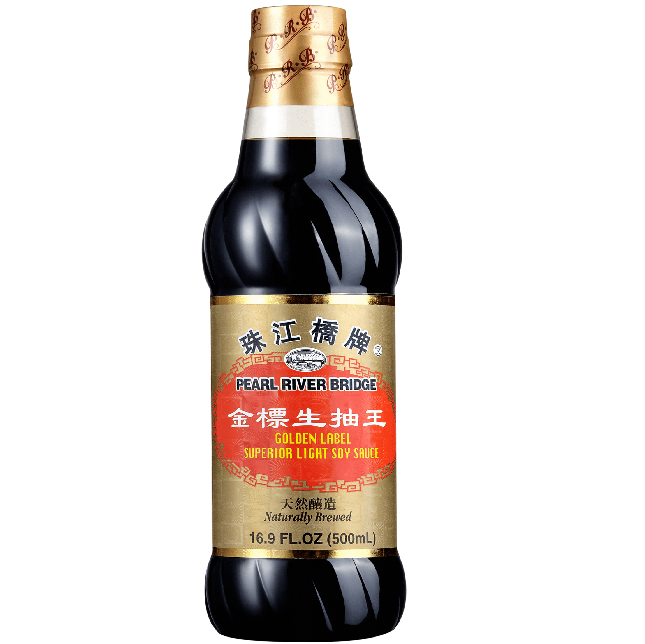 Pearl River Bridge Golden Label Superior Light Soy Sauce, Plastic