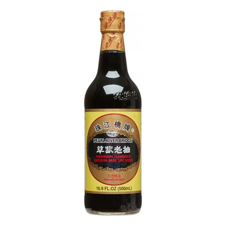 Pearl River Bridge, Mushroom Soy Sauce, 16.9 Fluid ounce