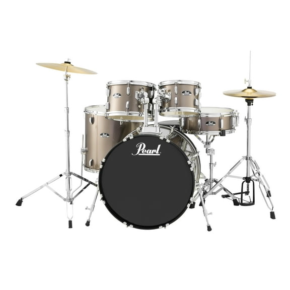 Pearl Roadshow RS525SC 5-Piece Drum Set w/ Hardware & Cymbals (Bronze Metallic)