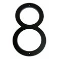 thumbnail image 1 of Pearl Sign Co. Black 8" Floating House Number 8, Clean Modern Style, 1 of 1