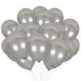 thumbnail image 1 of Pearl Silver Balloons - 12 Inch Latex Balloons 36 Pack, 1 of 1