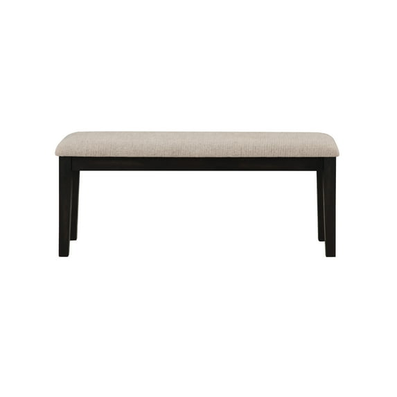 Pearl Silver Bench With Soft Upholstery - Relax In Comfort Memory Foam Padding