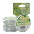 thumbnail image 1 of Pearl Silver Flex Rite Beading Stringing Wire .024 Inch 30 Feet Nylon Coated Stainless Steel 7 Strand Tigertail 38.8lb Break Stongest Thickest, 1 of 3