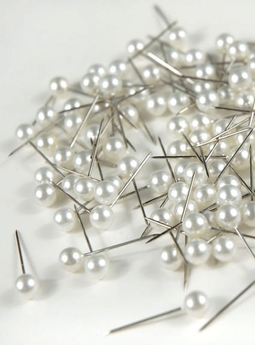 Silver Pearl Top Pixie Pins Pack of 100 - Quick Candles