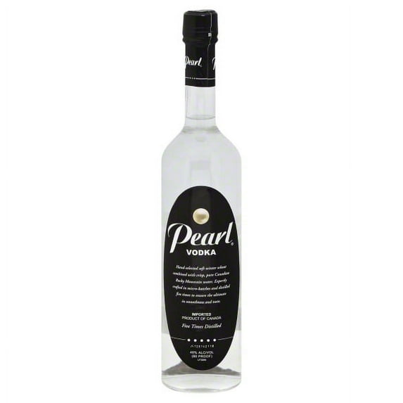 Pearl Vodka, 750 ml Bottle, 40% ABV