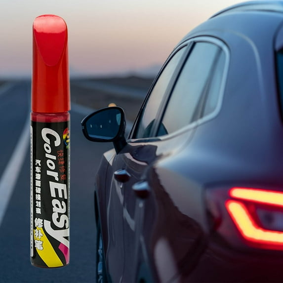 Pearl White Car Paint Repair Pen Scratch Remover Touch Up Pen for Cars Motorcycles Boats Easy to Use Long Lasting Color Matched Self Painting Pen 20ml