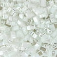 thumbnail image 1 of White Pearl Miyuki Tila Seed Beads - Half Cut TLH420-TB, 1 of 5