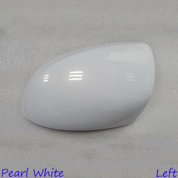 Pearl White Left-Car accessories for Mazda 6 Mazda 2 Mazda 3 1.6 Rearview mirror cover Reverse mirror shell