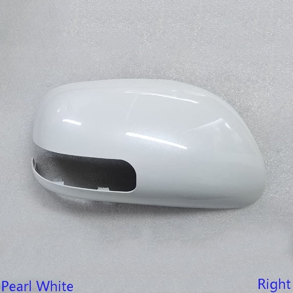 Pearl White Right-Car Accessories For Toyota Auris 2009~2012 Reversing Mirror Cover Rearview Mirror Housing Mirror Cover Mirror Shell