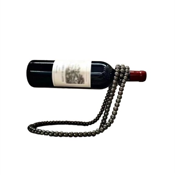Pearl Wine Rack Countertop Display Holder for Home Bar Decor