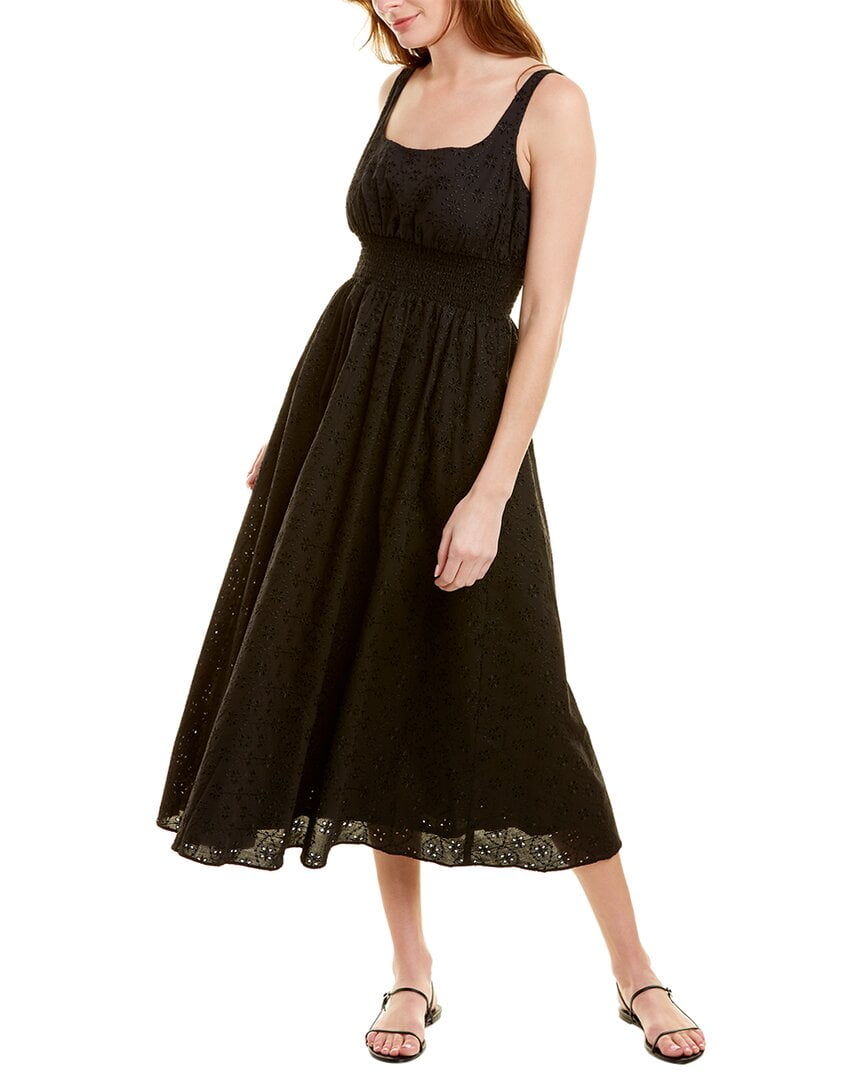 chinese dress ladies Piper Eyelet Dress - Off-White & Blue Floral