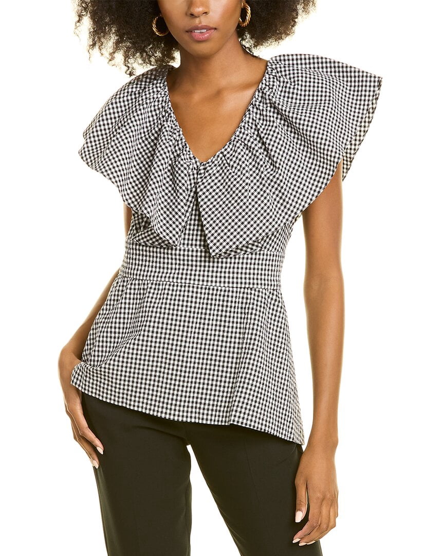 lela rose peplum top