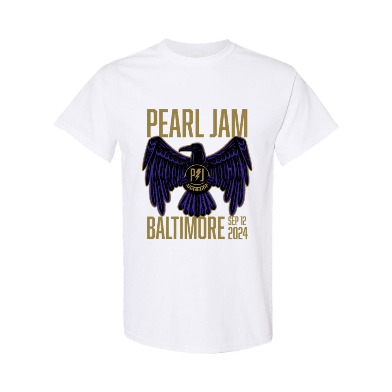 Pearl-jam-baltimore-sep-12-2024-shirt - Walmart.com