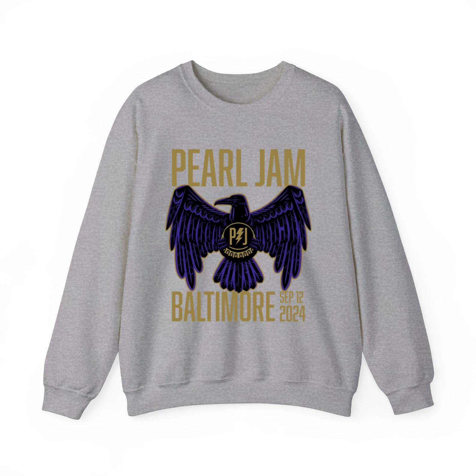 Pearljambaltimoresep122024shirt