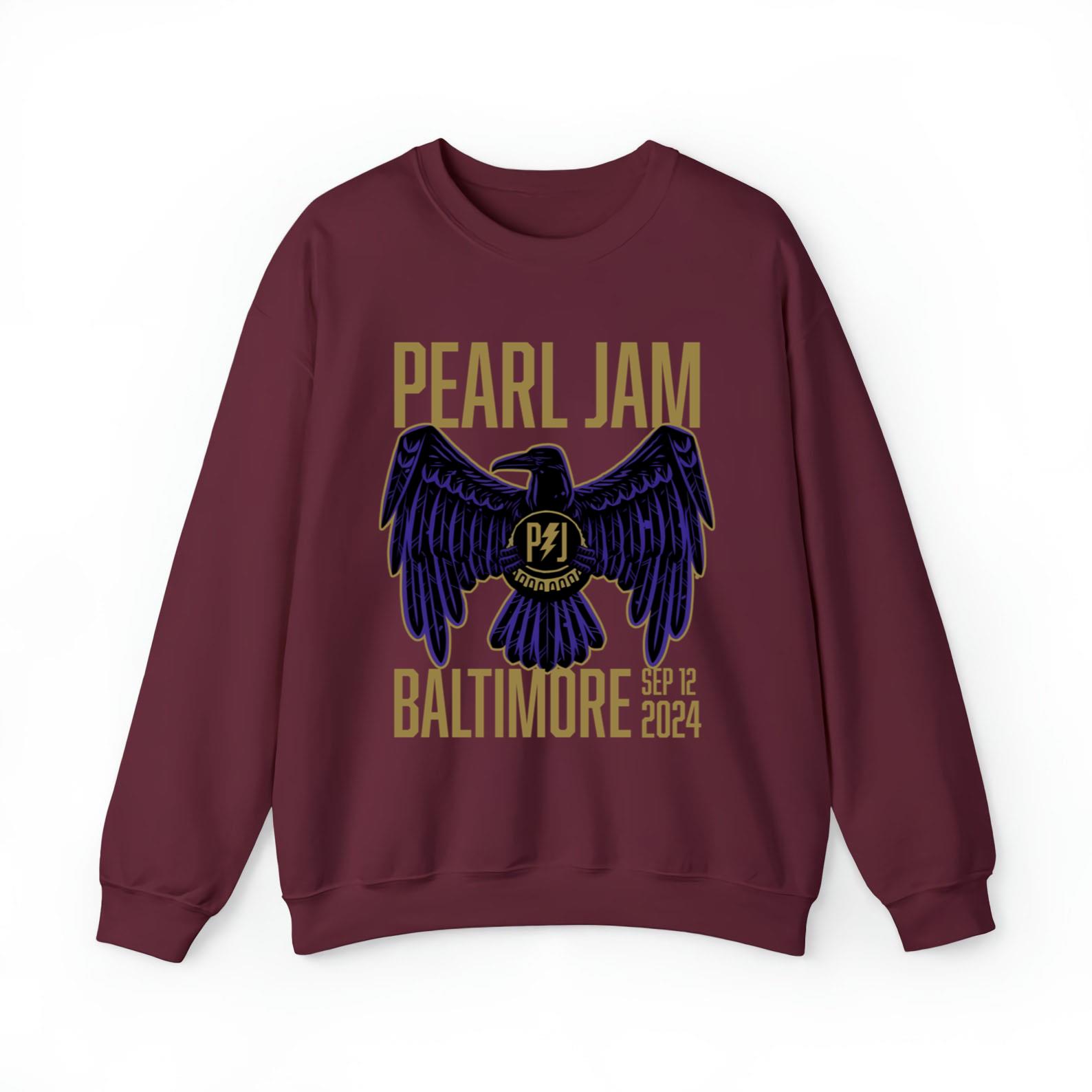 Pearljambaltimoresep122024shirt