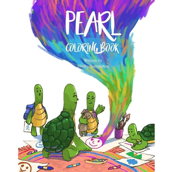 Pearl the Mindful Turtle: Pearl Coloring Book (Paperback)