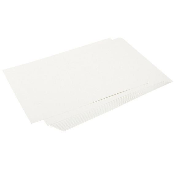 Pearlescent Card Stock 10 Sheets, 8x11.5 Inch 92 Lb/250gsm, White