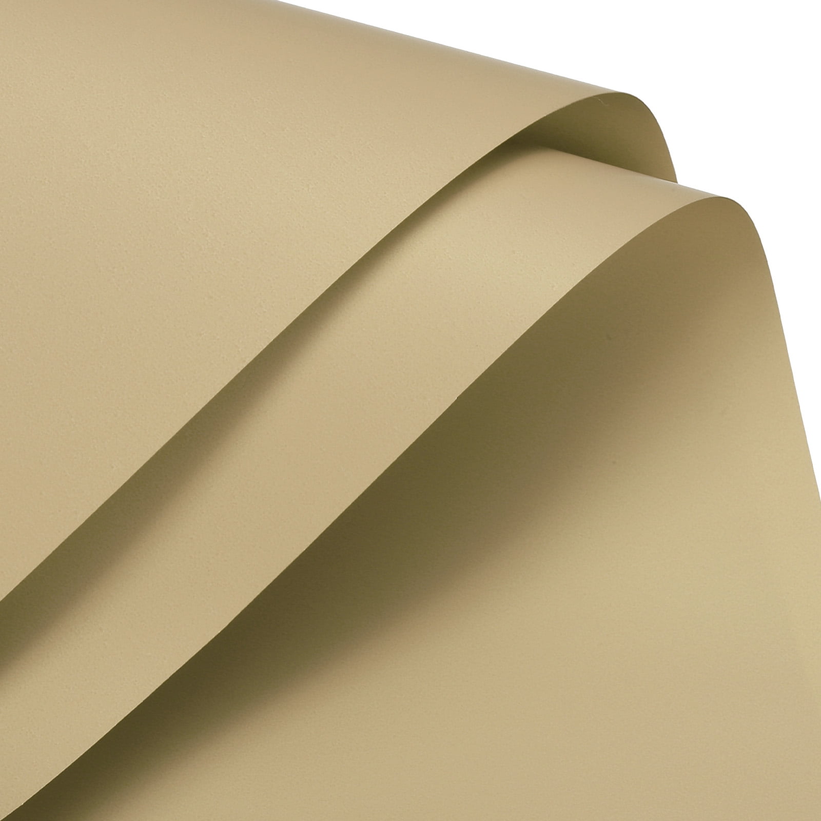 Pearlescent Film Flower Wrapping Paper 22.8x22.8 Inch Waterproof Beige Pack of 20
