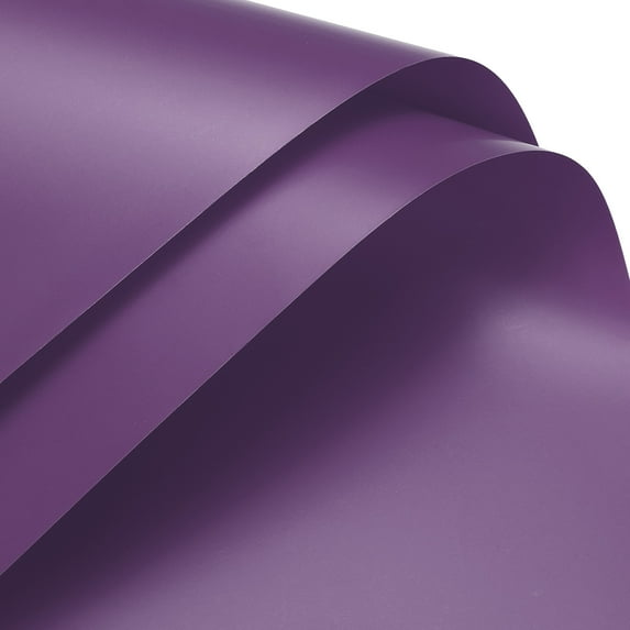 Uxcell Pearlescent Film Flower Wrapping Paper 22.8x22.8 Inch Waterproof Midnight Purple Pack of 20