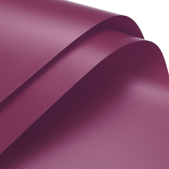 Uxcell Pearlescent Film Flower Wrapping Paper 22.8x22.8 Inch Waterproof Plum Sauce Pack of 20