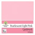 thumbnail image 1 of Pearlescent Light Pink Cardstock - 12 x 12 inch - 105Lb Cover - 10 Sheets - Clear Path Paper, 1 of 9