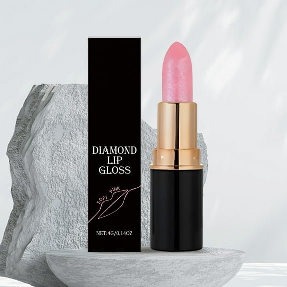 Pearlescent Lipstick, Moisturizing Lip Gloss, Long Lasting Shimmering Embossed Silk Screen Lipstick, Smooth Texture with High Color Development and Hydrating formula