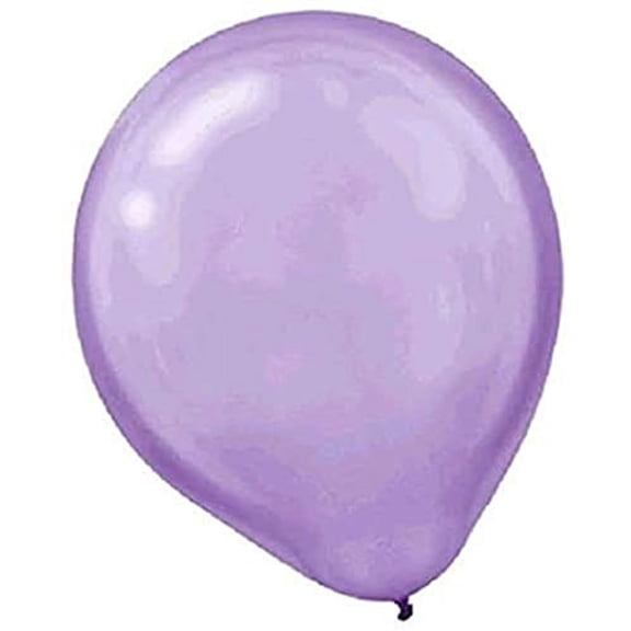 Pearlized Latex Balloons | Lavender | Pack of 100 | Party Decor