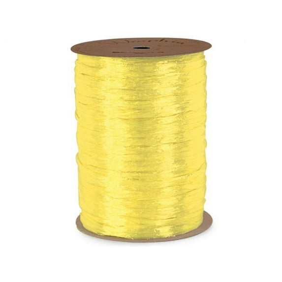 Pearlized White gift packaging Raffia Ribbon