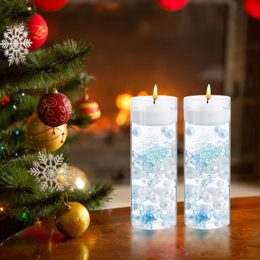 Pearls Angel Snowflake Vase Filler Christmas Style Bright Pearls Beads