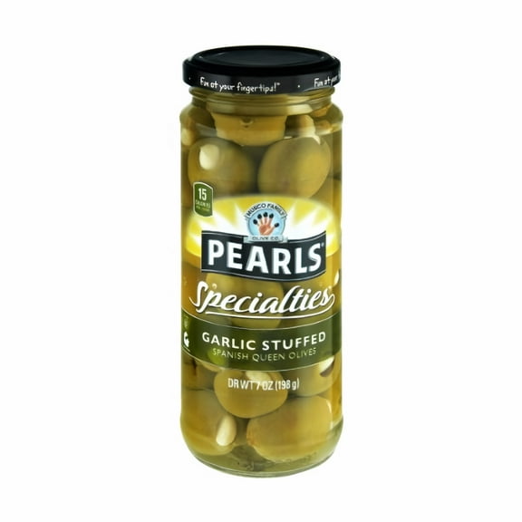 Pearls Garlic Stuffed Queen Olives (Pack of 5)
