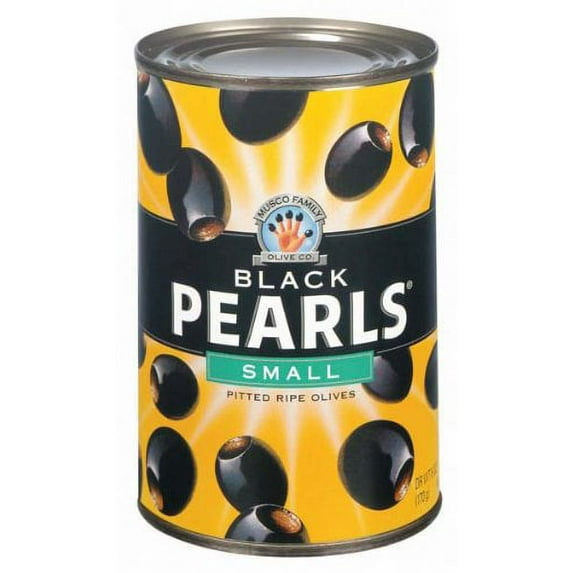 Pearls Pitted California Ripe Olives Small (Pack of 16)