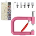 thumbnail image 1 of Pearls Setting Machine Rivets Fixing Machine Bead Setting Machines For Hat Shoes Clothes Bags Skirts Crafting, 1 of 8