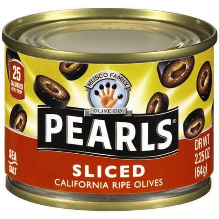 PearlsÂ® Sliced California Ripe Olives (Pack of 8)