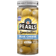 thumbnail image 1 of Pearls Specialties Blue Cheese Stuffed Greek Queen Olives 6.7 oz. Jar.  Contains Dairy. Gluten Free. Non-GMO, 1 of 18