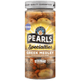 thumbnail image 1 of Pearls Specialties Pitted Medley Greek Olives 6.3 oz. Jar. Major Allergens Not Contained., 1 of 17