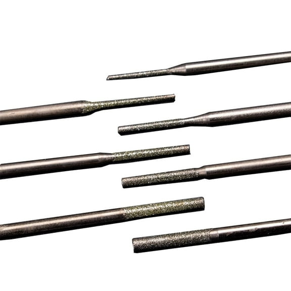 Pearlsdrill Bits Gems Drilling Needle Lapidary Diamond Coated Smile Home