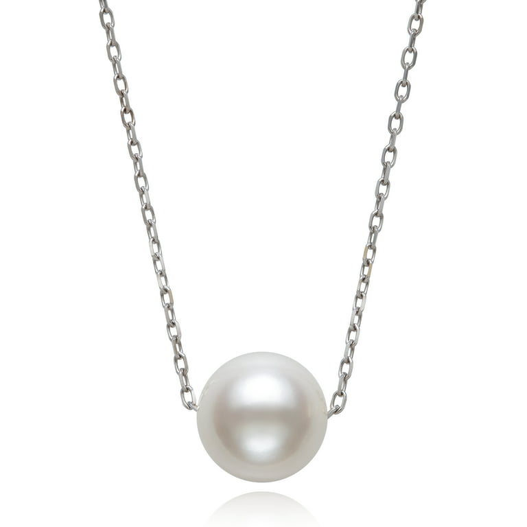 Floating Freshwater Pearl Necklace