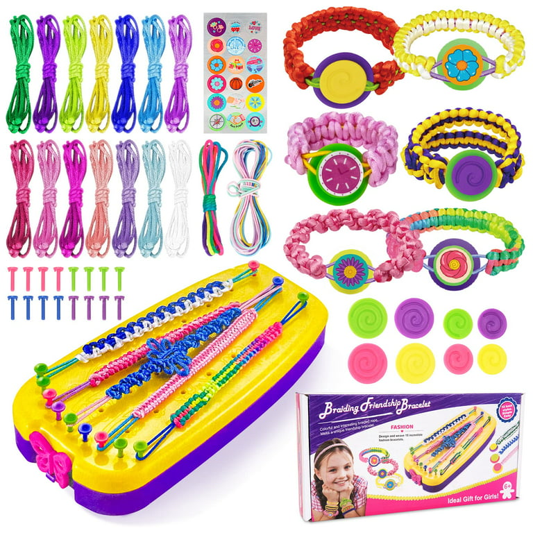 Trifong Jewelry Making Kit for Girls 5-7, 8-12, Charm Bracelet and Necklace  Making Kit for Teen Girls, Kids DIY Crafts for Girls, Teenage Girls Gifts