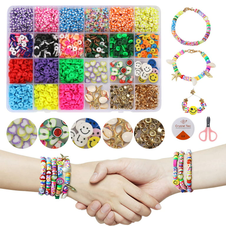 Bracelet Making Kit,Jewelry Making Supplies Beads,Crafts Gifts Set for Girls  Teens Age 8-12 