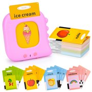 Pearoft Electronic Learning Systems Toddler Toys for 2 3 4 5 6 Year Old Girls, Kids Educational Toy Gifts Boys Birthday Gifts Flash Cards Learning Toys for Toddlers Baby 18 24 36 Month Old Toys