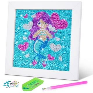 Gifts for 7 8 9 10 11 Year Old Girls: Art and Craft Kits for Kids 8-12  Birthday Gifts Toys for Girls Age 6-12 Mermaid Painting Kits for Children  Dotz