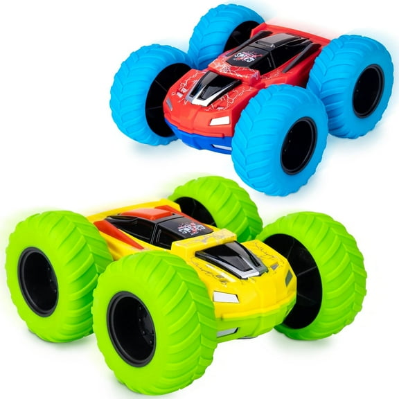 Pearoft Toys for 2 3 4 5 Year Old Boy Gifts, Boys Kids Toys Age 2-5 Cars Monster Truck Outdoor Toys for 2-7 Year Old Boy Toddler Toys Child Birthday Gifts Pull Back Cars Gift for Family Games