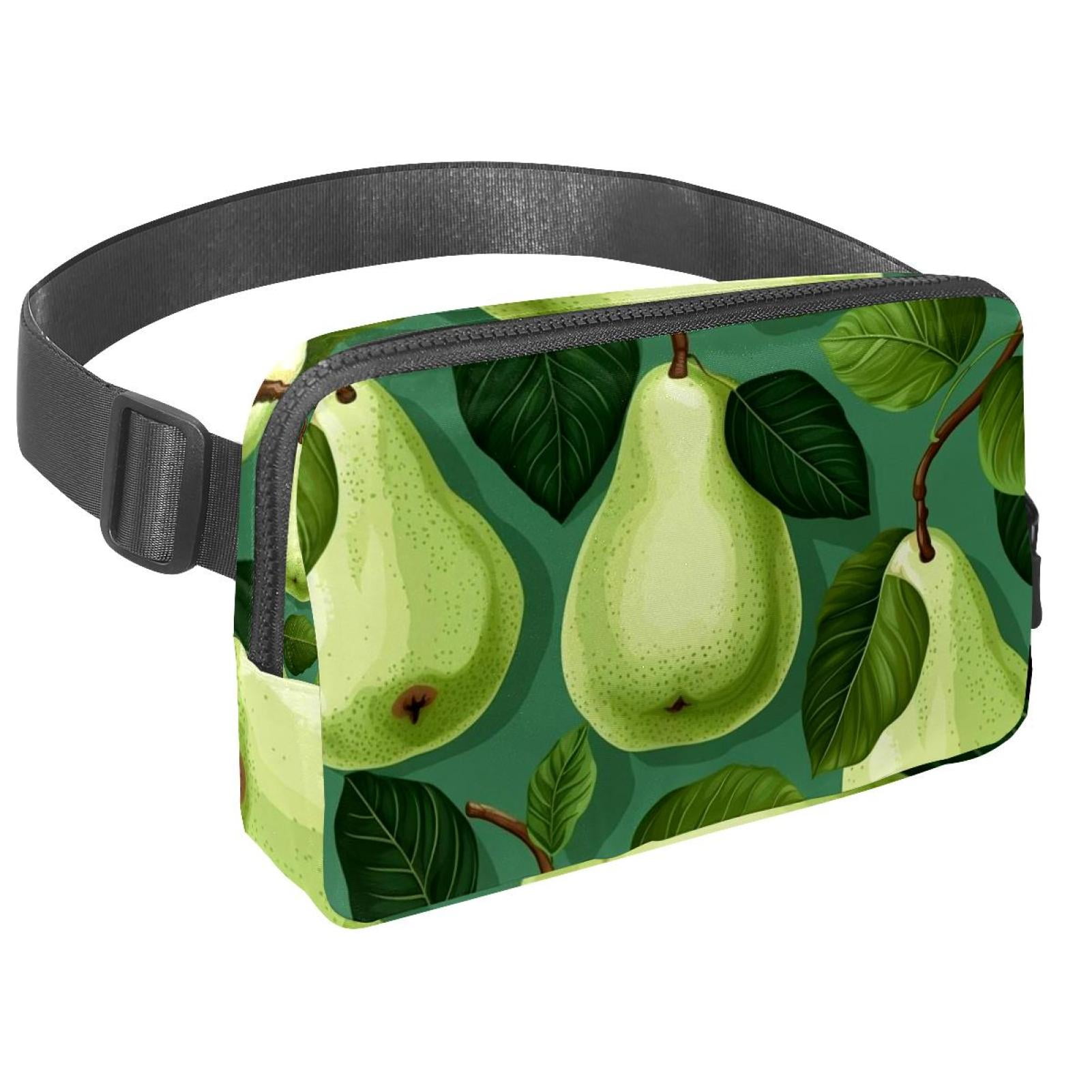Pears Lightweight Adjustable Cross Body Bag with Extension Strap, Unisex Waist Packs Money Belt Fanny Packs