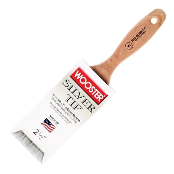 Pearson  2.5 in. Wooster Silver Tip Varnish Paint Brush