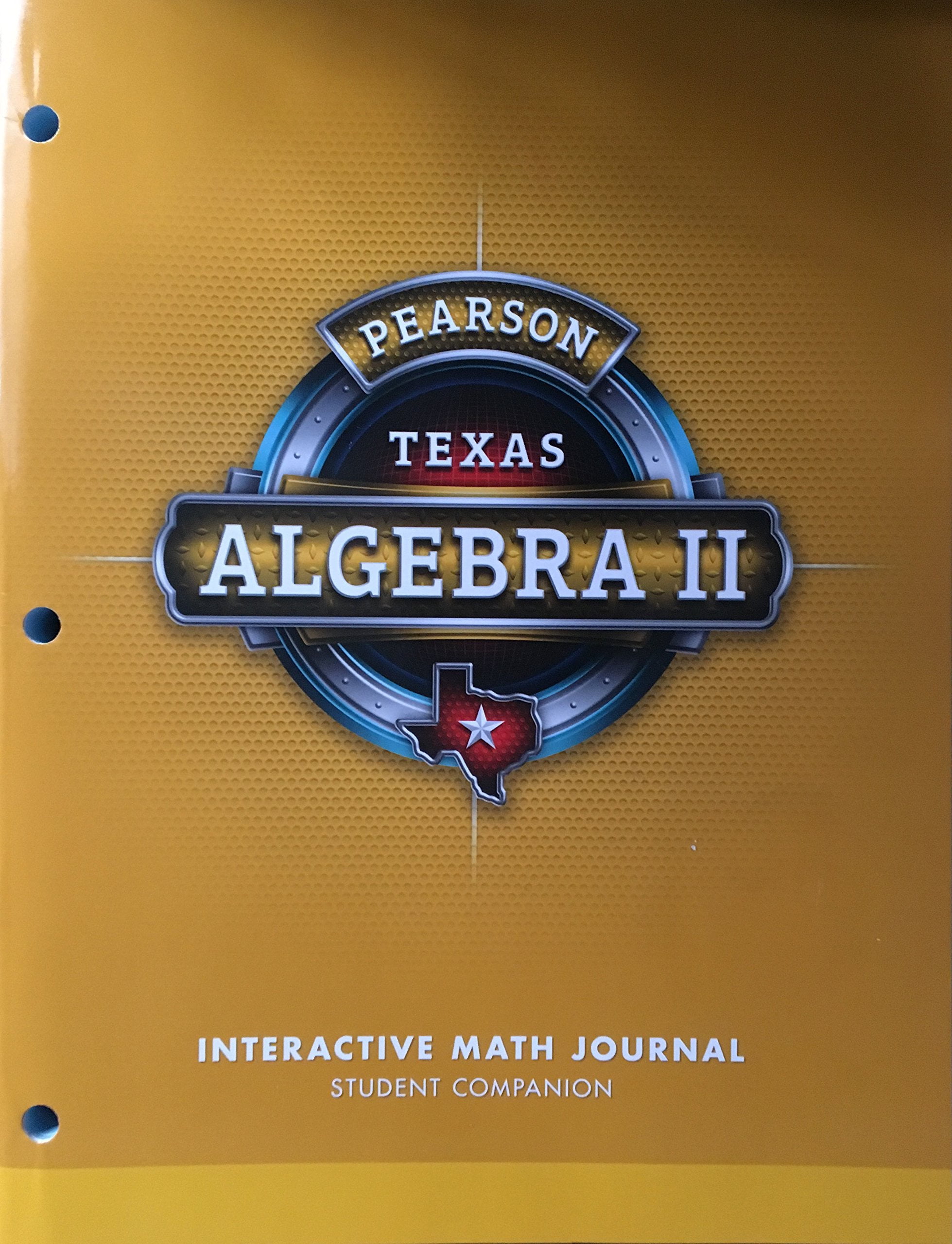 Pearson Algebra 2 - Texas - Interactive Math Journal Student Companion -  Walmart.com, image size:1959x2560